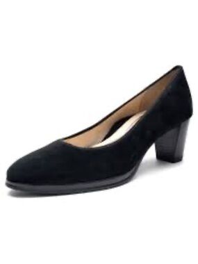 ARA Ophelia Pump Sude Black size UK6 / US 9